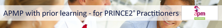 APMP with prior learning – for PRINCE2 Practitioners