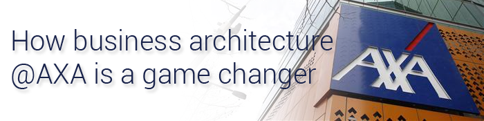 How business architecture @AXA is a game changer